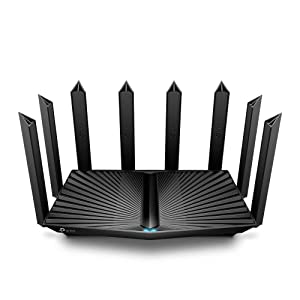 TP-Link AX7800 Tri-Band WiFi 6 Router (Archer AX95) - 8-Stream 2.5G Multi-Gigabit Router, Dual WAN Ports (2.5G+1G), 1.7GHz Quad-Core CPU, Smart VPN Router AX7800, 2.5G Port