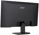 MSI Pro MP273, 27", 1920 x 1080 (FHD), IPS, 75Hz, TUV Certified Eyesight Protection, 5ms, HDMI, 1 (v1.2a), Tilt 27" MP273 27" (FHD) IPS TUV Certified 5ms