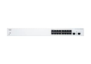 Cisco Business CBS220-16T-2G Smart Switch | 16 Port GE | 2x1G SFP | 3-Year Limited Hardware Warranty (CBS220-16T-2G-NA) 16-port GE / 2 x GE Uplinks Switch