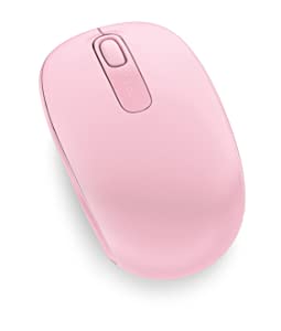 Microsoft Wireless Mobile Mouse 1850: Essential, Sleek, Microsoft Mouse - Pink