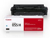 Canon Genuine Toner, Cartridge 055 Cyan, High Capacity (3019C001) 1 Pack, for Canon Color imageCLASS MF741Cdw, MF743Cdw, MF745Cdw, MF746Cdw, LBP664Cdw Laser Printer Cyan Toner