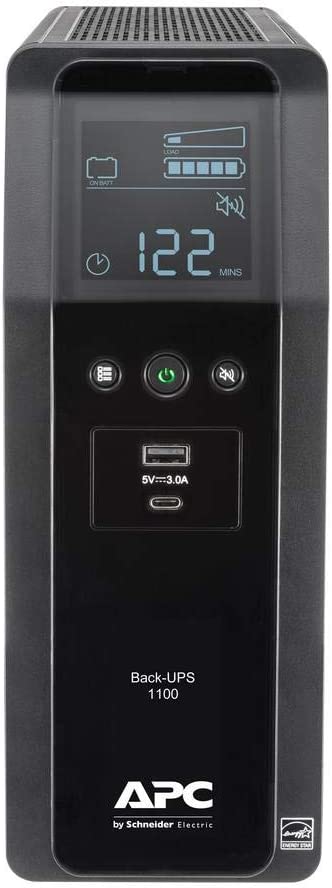 APC Back-UPS Pro 1100VA 10-Outlet and 2-USB Battery Backup