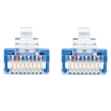 Tripp Lite CAT6 Ethernet Cable, Ultra Slim Cat6 Gigabit Cable, Molded UTP Network Patch Cable, Blue, 5 ft (N200-UR05-BL) 5ft.