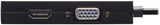 Tripp Lite DisplayPort to VGA/DVI/HDMI All-in-One Cable Adapter, DP 1.2, DP to VGA/DVI/HDMI, UHD 4K x 2K @ 24/30Hz HDMI (P136-06N-HDV-4K) , Black DP 1.2 to VGA/DVI/HDMI Adapter