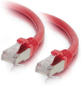 C2g/ cables to go C2G 00842 Cat6 Cable - Snagless Shielded Ethernet Network Patch Cable, Red (1 Foot, 0.30 Meters) STP 1 Foot Red