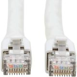 Tripp Lite Cat8 Snagless Ethernet Cable, 25G/40G Certified Network Patch Cable, 22 AWG S/FTP, PoE, White, 20 Feet / 6 Meters, Life Limited Manufacturer's Warranty (N272-020-WH) 20 ft / 6.1M