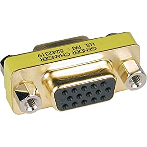 Tripp Lite Compact/Slimline DB9 Coupler Gender Changer (F/F) (P150-000)