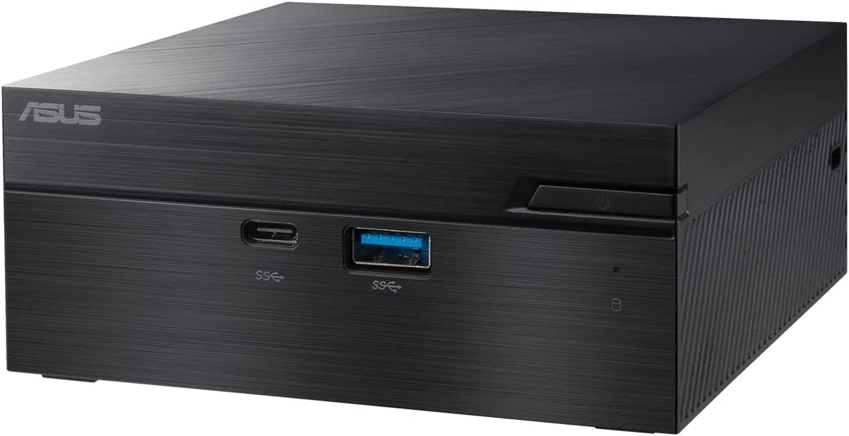 ASUS MiniPC PN41 Fanless Barebone with Intel 11th gen Dual Core Celeron N4500, Support Dual 4K, DisplayPort, WiFi AC, Bluetooth 5, VESA Mount