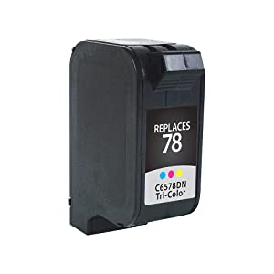 Clover imaging group CIG Remanufactured Tri-Color Ink Cartridge (Alternative for HP C6578DN, 78) (450 Yield)