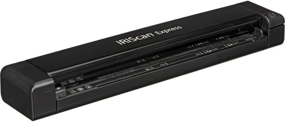 Iris usa IRIScan Express 4 USB Portable 1200 dpi Scanner