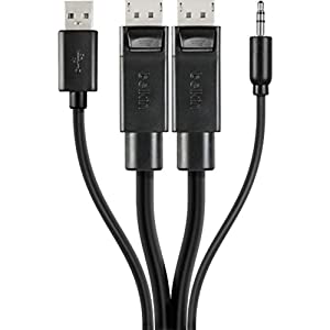 Linksys TAA Dual DP/USB/AUD SKVM CBL, DP M/M; USB A/B
