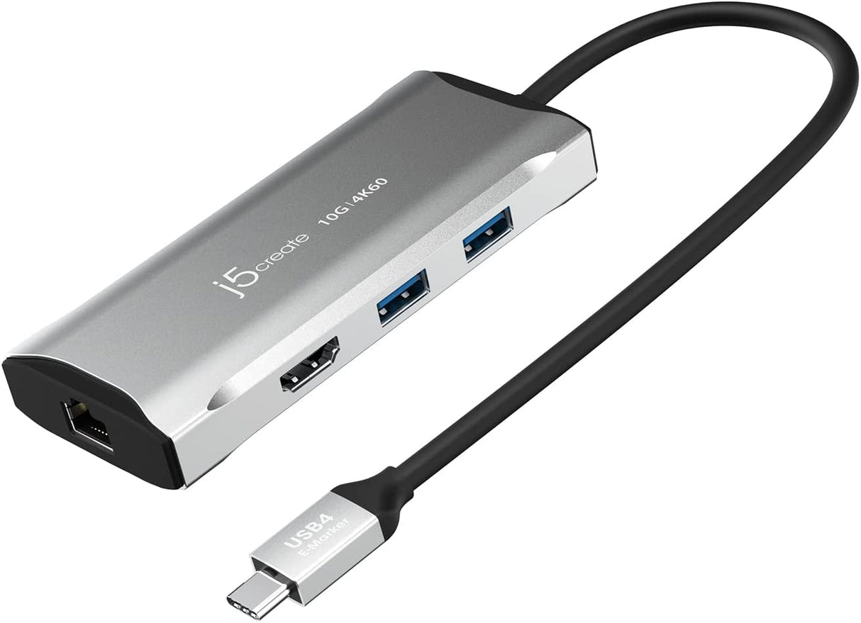 J5 create j5create USB-C 10Gbps Travel Dock Compatible with USB4 Devices