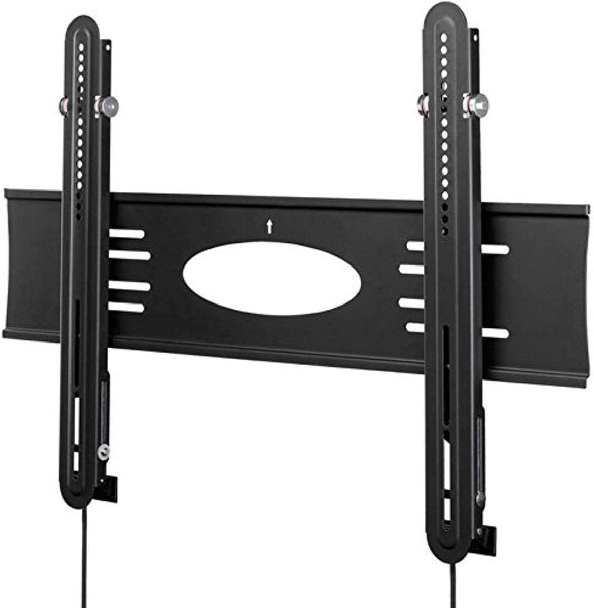 Atdec TH-3060-LPT Ultra Slim LCD/LED/Plasma TV Wall Mount with Locking Mechanism for Displays up to 110-Pound, Black