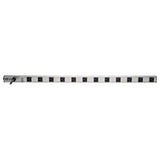 Tripp Lite 12 Outlet Bench &amp; Cabinet Power Strip, 36 in. Length, 20A, 15ft Cord with 5-20P Plug (PS361220),Black/Gray 20 Amp + 15 ft. Cord Outlet