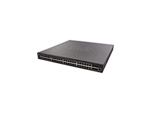 Cisco SX550X-52 52-Port 10GBase-T Stackable Managed Switch - 52 Ports - Manageable - 2 Layer Suppor