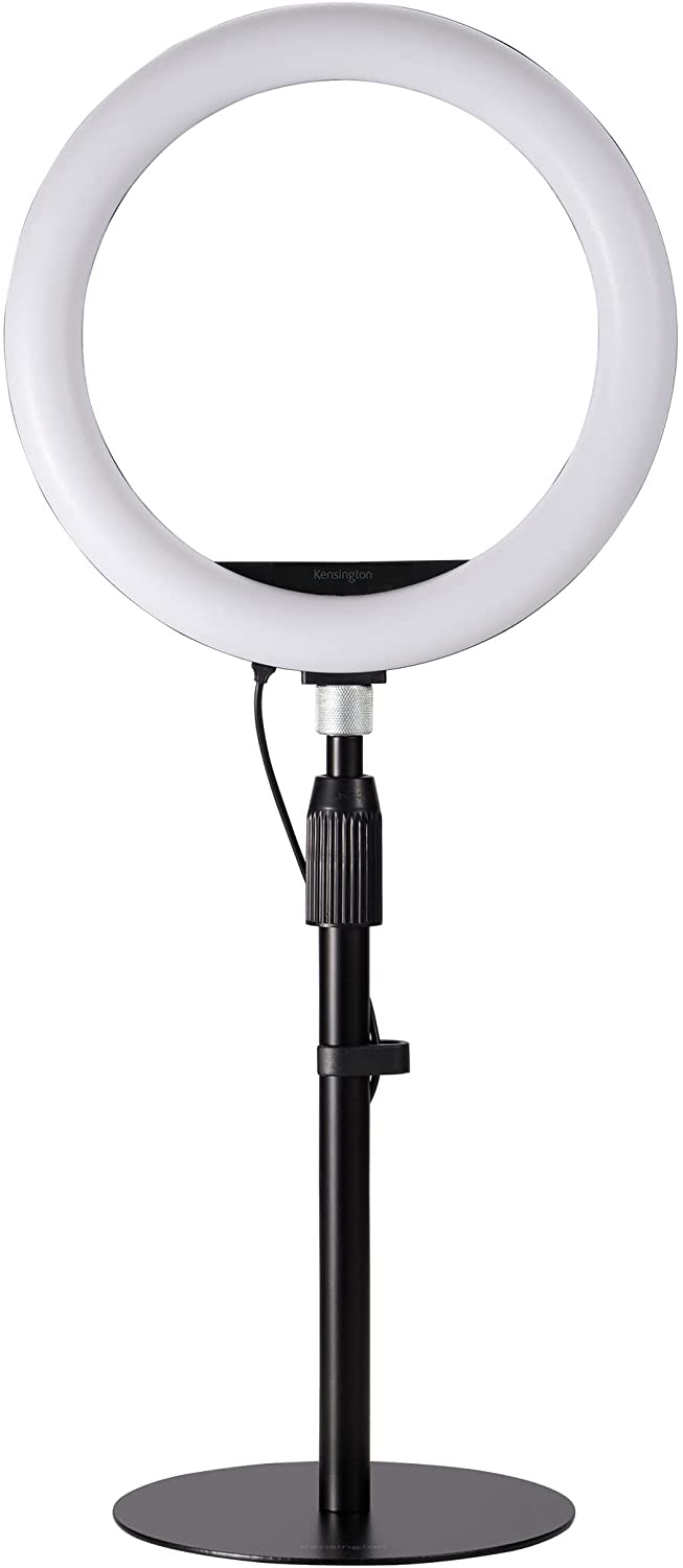 Kensington A1010 Telescoping Desk Stand for Video conferencing Microphones, webcams, and Lighting Systems (K87651WW)
