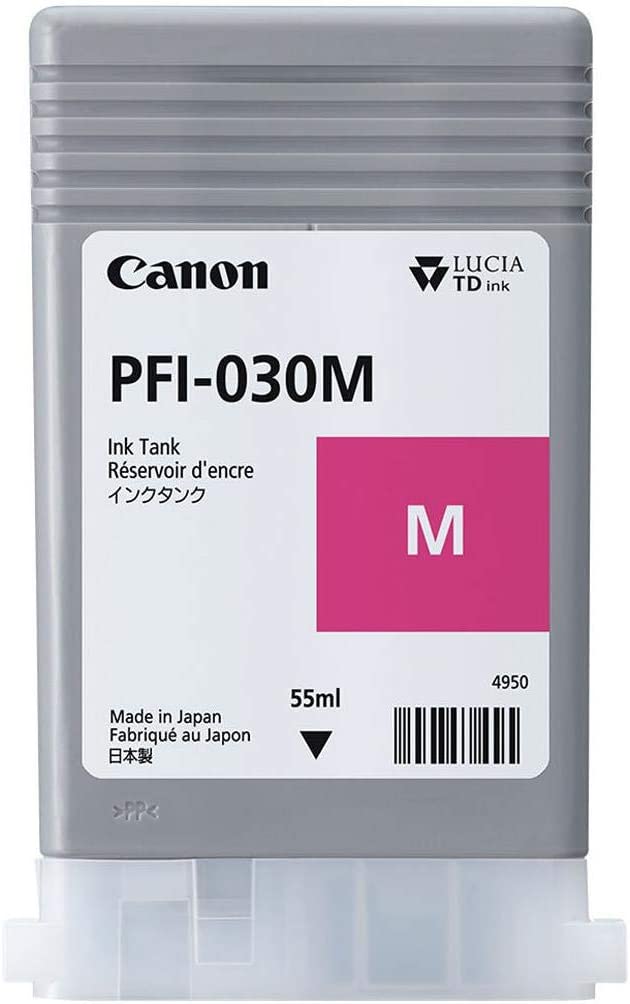 Magenta Ink 55ml (PFI-030M) for Canon imagePROGRAF TA-20 and TA-30