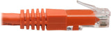 Tripp Lite Cat6 Cat5e Gigabit Molded Patch Cable RJ45 MM 550MHz Orange 20ft 20' (N200-020-OR) 20 ft. Orange