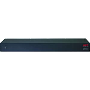 APC Rack PDU, Metered, 1U, 12A/208V, 10A/230V, (8) C13