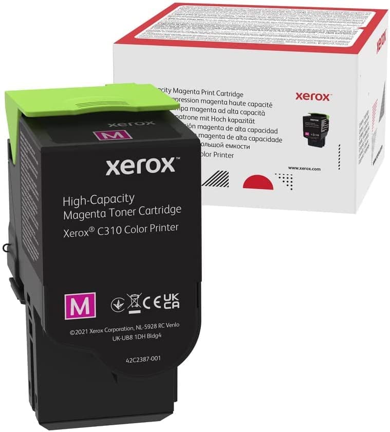 Xerox C310 High Yield Magenta Toner Cartridge (5,500 Yield) (Use &amp; Return) Magenta C310