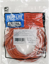 Tripp Lite Cat6 Gigabit Snagless Molded Patch Cable (RJ45 M/M) - Orange, 14-ft.(N201-014-OR) 14-ft. Orange