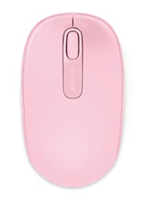 Microsoft Wireless Mobile Mouse 1850: Essential, Sleek, Microsoft Mouse - Pink