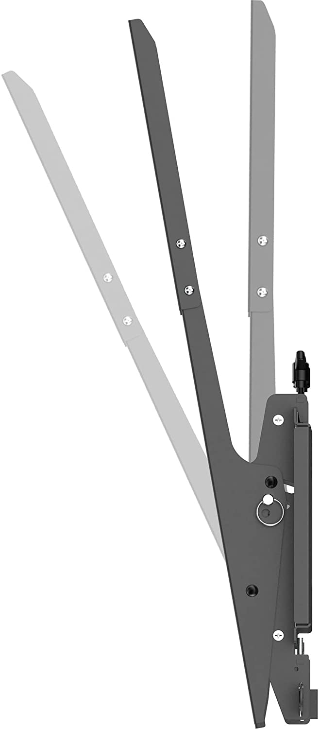 StarTech.com Portrait/Vertical TV Wall Mount - Heavy Duty TV Wall Mount - 40-55" VESA Display (110lb/50kg)- Tilting Low Profile Television Digital Signage Mount with Lockable Security Bar (FPWTLTPORT)