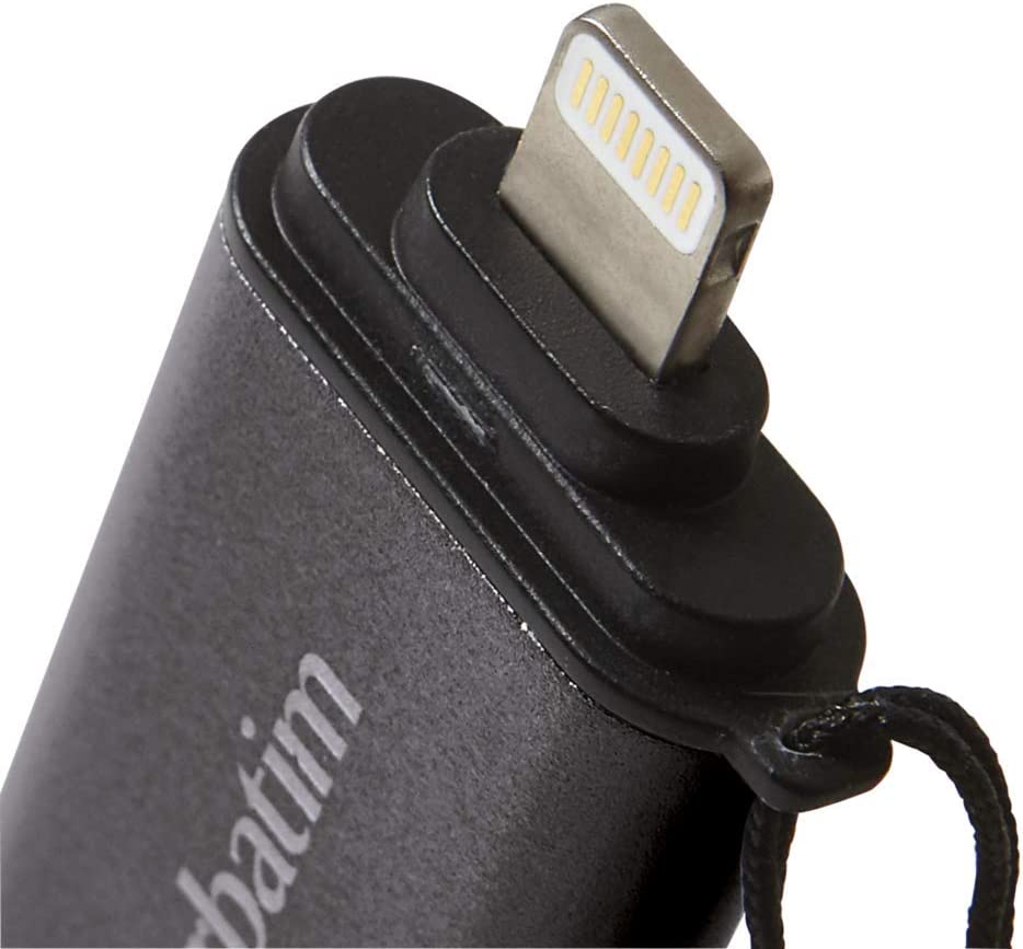 Verbatim 16GB Store ‘n’ Go Dual USB 3.0 Flash Drive for Apple Lightning Devices - Graphite