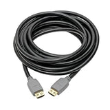 Tripp Lite High Speed 4K HDMI 2.0a Cable with Gripping Connectors (M/M), Black, 15 ft. (P568-015-2A)