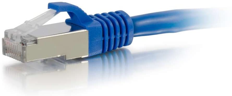 C2g/ cables to go C2G 00793 Cat6 Cable - Snagless Shielded Ethernet Network Patch Cable, Blue (3 Feet, 0.91 Meters) STP 3 Feet Blue