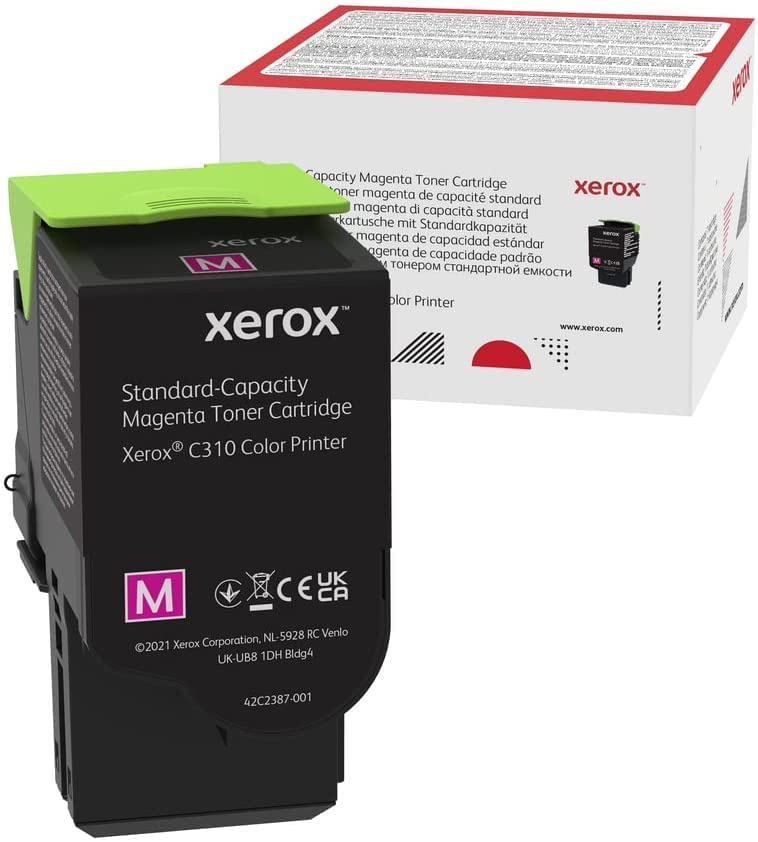 Xerox C310 Standard Yield Magenta Toner Cartridge (2,000 Yield) (Use &amp; Return)