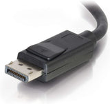 C2g/ cables to go C2G / Cables to Go 54403 DisplayPort Cable with Latches Male to Male, Black (15 Feet)
