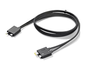 Lenovo Thunderbolt 4 Workstation Dock Split Cable for Thunderbolt 40B00300US P/N 4X91K16970 0.7m Length.