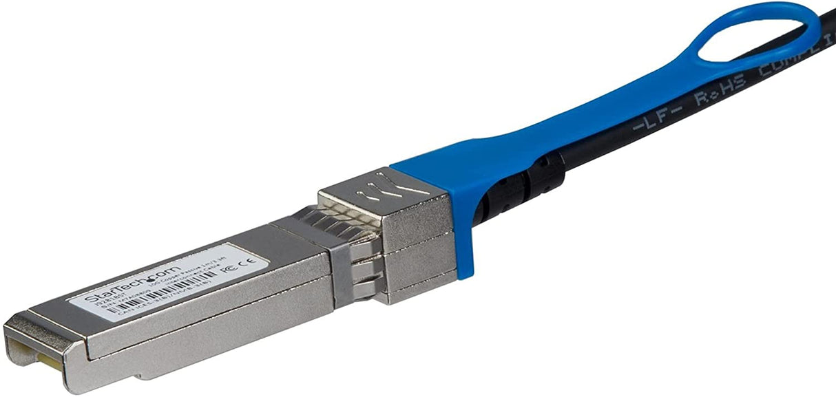 StarTech.com StarTech.com HPE J9281B Compatible 1m 10G SFP+ to SFP+ Direct Attach Cable Twinax-10GbE SFP+ Copper DAC 10Gbps Low Power Passive Mini GBIC/Transceiver Module DAC Firepower 1040(J9281BST) J9281B | 1 m (3.3 ft.)