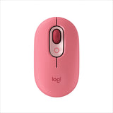 Logitech POP Mouse, Wireless Mouse with Customizable Emojis, SilentTouch Technology, Precision/Speed Scroll, Compact Design, Bluetooth, Multi-Device, OS Compatible - Heartbreaker Rose Heartbreaker Rose POP Mouse