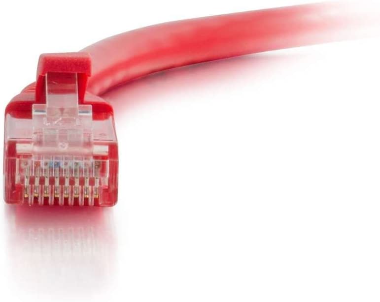 C2g/ cables to go C2G 27180 Cat6 Cable - Snagless Unshielded Ethernet Network Patch Cable, Red (1 Foot, 0.30 Meters) UTP 1 Foot/ 0.30 Meters Red