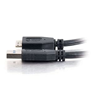 C2g/ cables to go C2G USB Cable, USB 3.0 Cable, USB A to Mirco USB B Cable, 9.84 Feet (3 Meters), Black, Cables to Go 54178 USB A Male to Micro B Male 9.8 Feet