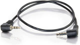 C2g/ cables to go C2G 40583 3.5mm Right Angled M/M Stereo Audio Cable, Aux Cable (3 Feet, 0.91 Meters) 3-Feet