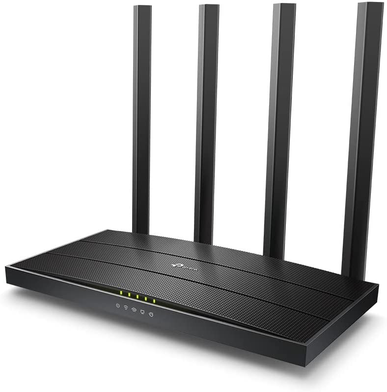 TP-Link AC1200 Gigabit WiFi Router (Archer A6 V3) - Dual Band MU-MIMO Wireless Internet Router, 4 x Antennas, OneMesh and AP mode, Long Range Coverage AC1200 WiFi Router(New Version)