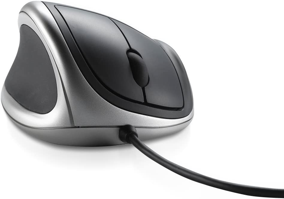 Goldtouch KOV-GTM-L Comfort Mouse (Left-Handed) USB, Black Silver