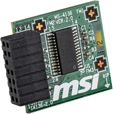 MSI Accessory TPM 2.0 Module TPM Module Infineon chip SLB 9665 TT 2.0 F W 5.51
