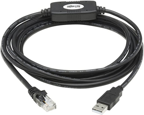 Tripp Lite USB-A to RJ45 Rollover Console Cable Cisco Compatible M/10ft (U009-010-RJ45-X)