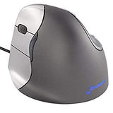 Evoluent VM4L VerticalMouse 4 Left Hand Ergonomic Mouse with Wired USB Connection (Regular Size) Single Single