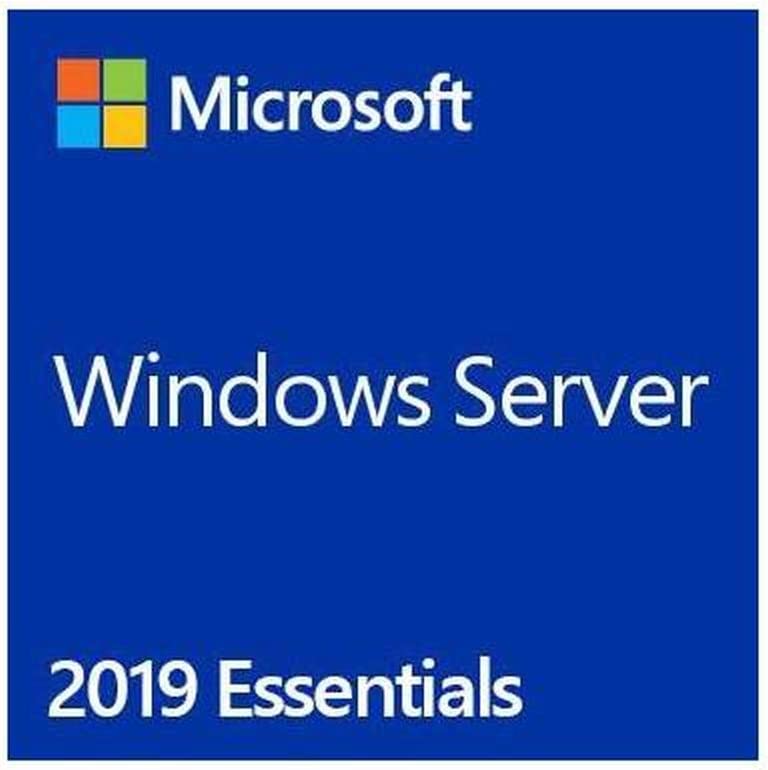 Microsoft Windows Server 2019 Essentials (1 Server, 2 CPU, 64-bit, Format DVD) | OEM