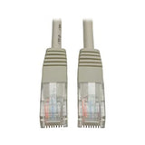 Tripp Lite Cat5e 350MHz Molded Patch Cable (RJ45 M/M) - Gray, 1-ft.(N002-001-GY) 1 foot Gray