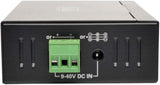 Tripp Lite 7-Port Industrial USB-A 3.0 SuperSpeed Hub with 15KV ESD Immunity, Metal Case, Mountable, USB Type-A (U360-007-IND), Black 7-Port Industrial Hub