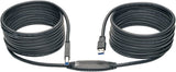 Tripp Lite USB 3.0 SuperSpeed Active Repeater Cable AB M/M, 25-ft.
