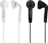 Koss KE7 Earbuds Stereophone Combo Pack,Black and white Standard Packaging