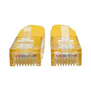 Tripp Lite Cat6 Cat5e Gigabit Molded Patch Cable RJ45 M/M 550MHz