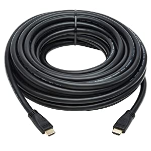 Tripp Lite High Speed HDMI Cable with Ethernet, 4K HDMI Audio and Video, Black (M/M), 50 ft (P568-050-HD)